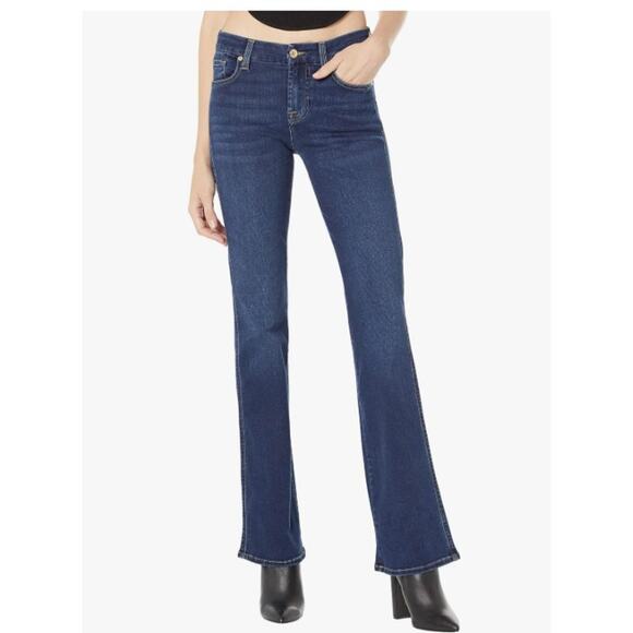 *7 For All Mankind Women's Kimmie Bootcut Jeans - 30 - Picture 1 of 3
